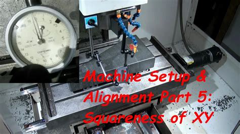 Aligning, Squaring or Testing Squareness of a CNC Router Table .